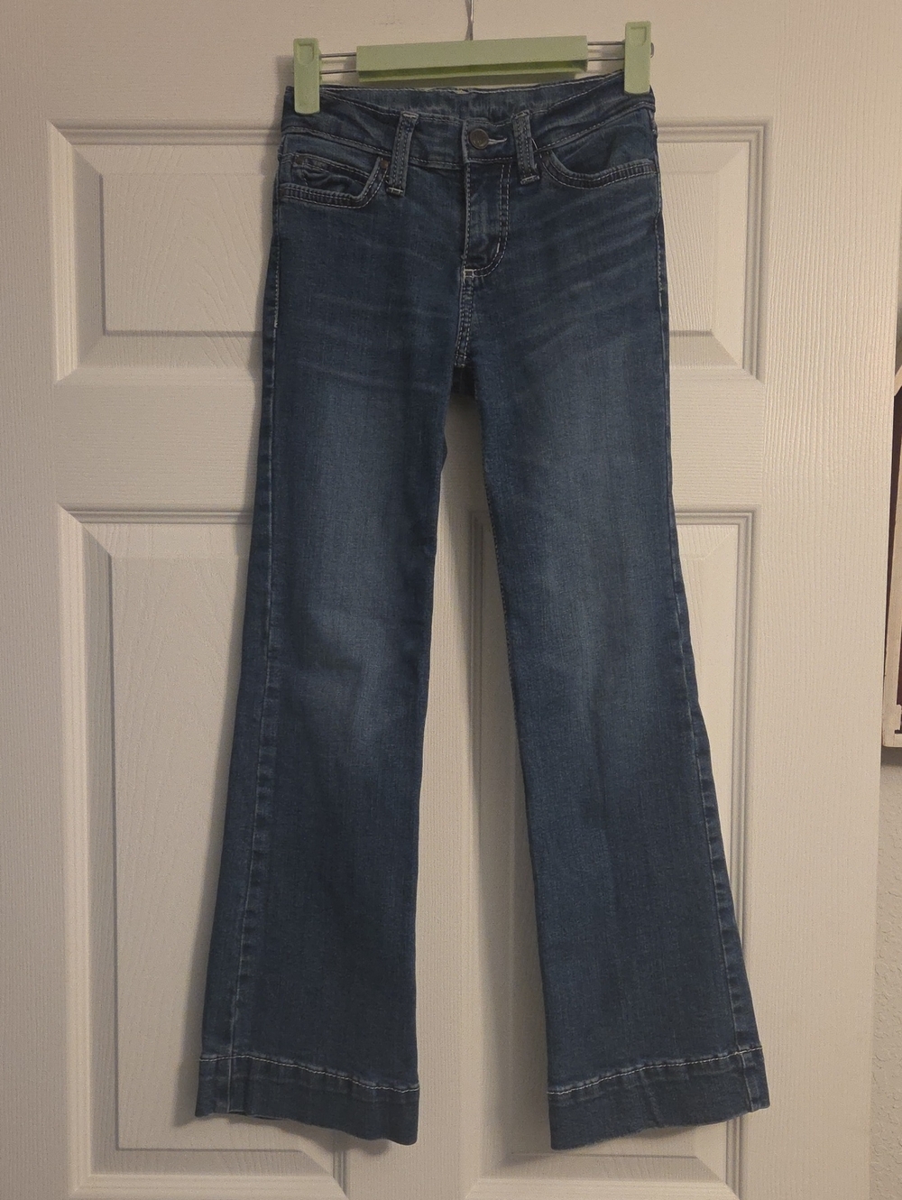 Wrangler Girls Blue Flare Jeans